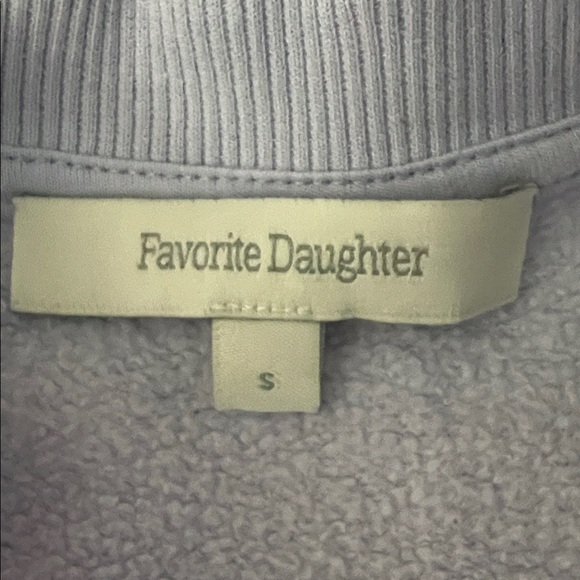 Favorite Daughter Collegiate varsity Crew Sweatshirt Women’s Small - Picture 7 of 7